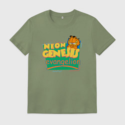 Мужская футболка GARFIELD GENESIS EVANGELION