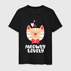 Мужская футболка Meowly Lovely