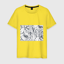Мужская футболка Тропические листья