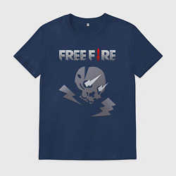 Футболка хлопковая мужская Free Fire Itan, цвет: тёмно-синий