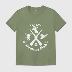 Мужская футболка Hunting club