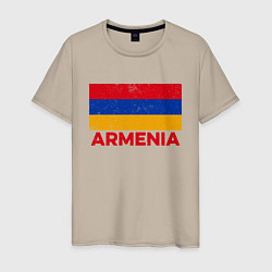 Мужская футболка Armenia Flag