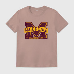 Мужская футболка Школа Мурдейла Половое Воспитание