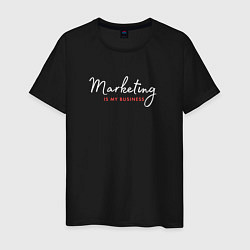 Мужская футболка Marketing is my business