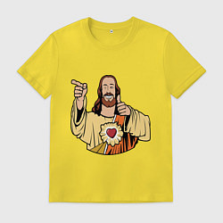 Мужская футболка Dogma - smile Jesus like