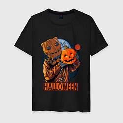 Мужская футболка Halloween Scarecrow