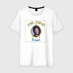 Футболка хлопковая мужская Dr Dre 1992 цвета белый — фото 1