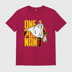 Мужская футболка Сайтама возвращается из супермаркета One Punch-Man