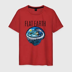 Мужская футболка The Flat Earth