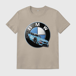 Мужская футболка BMW самая престижная марка автомобиля