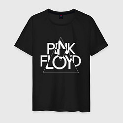 Мужская футболка PINK FLOYD LOGO ПИНК ФЛОЙД ЛОГОТИП