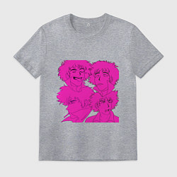 Футболка хлопковая мужская Smoke Spike, цвет: меланж