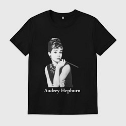 Мужская футболка Одри Хепбёрн 04