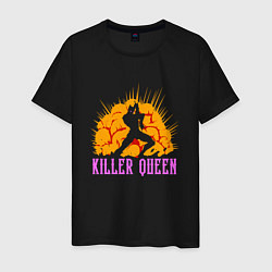 Мужская футболка JOJO KILLER QUEEN КОРОЛЕВА УБИЙЦА SMOKE