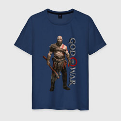 Мужская футболка КРАТОС, БОГ ВОЙНЫ GOD OF WAR