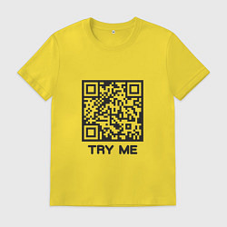 Мужская футболка Попробуй меня