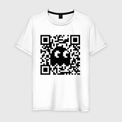 Мужская футболка QR-Ghost