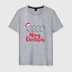 Мужская футболка AUDI MERRY CHRISTMAS