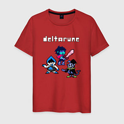 Футболка хлопковая мужская Deltarune Дельтарун, цвет: красный