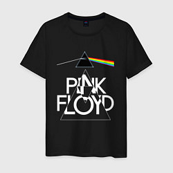 Мужская футболка PINK FLOYD LOGO ПИНК ФЛОЙД