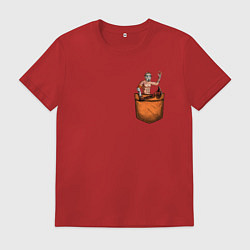 Мужская футболка Крэйг в кармане