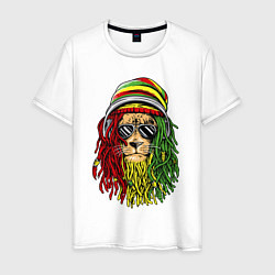 Мужская футболка Rasta lioN