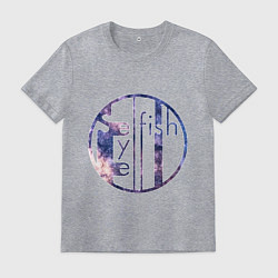 Футболка хлопковая мужская Selfisheye logo, цвет: меланж