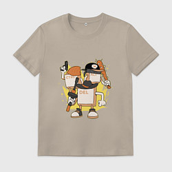 Мужская футболка CTRLALTDEL для программиста