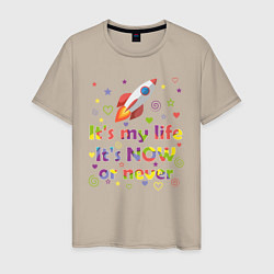 Мужская футболка Its my life Rocket