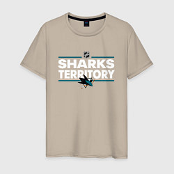 Мужская футболка SHARKS TERRITORY САН-ХОСЕ ШАРКС