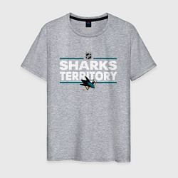 Мужская футболка SHARKS TERRITORY САН-ХОСЕ ШАРКС