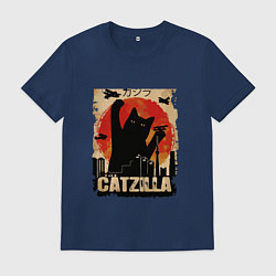 Мужская футболка Котзилла 0001