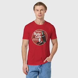 Футболка хлопковая мужская Nuka Cola Ice Cold Retro, цвет: красный — фото 2