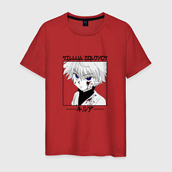 Мужская футболка Охотник х Охотник Hunter x Hunter, Киллуа Золдик в