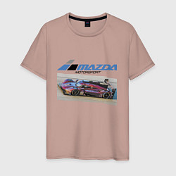 Мужская футболка Mazda Motorsport Racing team!