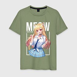 Мужская футболка Meow Marin