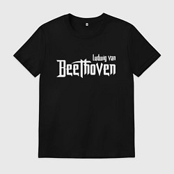 Мужская футболка Бетховен