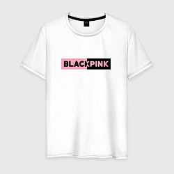 Мужская футболка BLACKPINK ЛОГОТИП