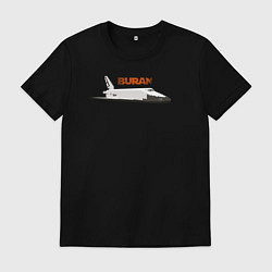 Мужская футболка Буран шаттл СССР