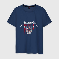 Мужская футболка Metallica Skull & Star