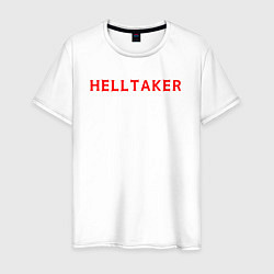 Мужская футболка Helltaker logo