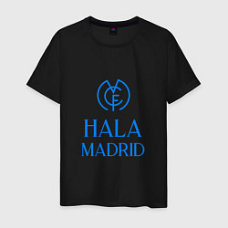 Футболка хлопковая мужская Hala - Real Madrid, цвет: черный