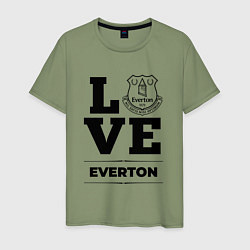 Мужская футболка Everton Love Классика