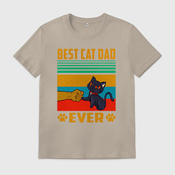 Мужская футболка Лучший кошачий батя на свете