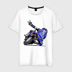 Мужская футболка Yamaha racing team Racer