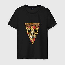 Мужская футболка Pizza - Skull