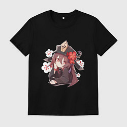 Мужская футболка Ху Тао Genshin Impact Аниме