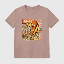 Мужская футболка Хотдожный монстр