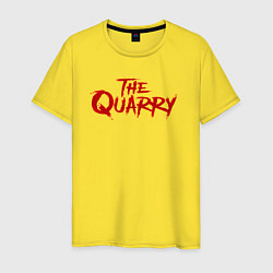 Мужская футболка The Quarry logo