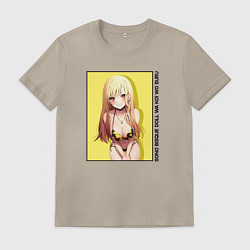 Мужская футболка Фарфоровая кукла влюбилась - Марин